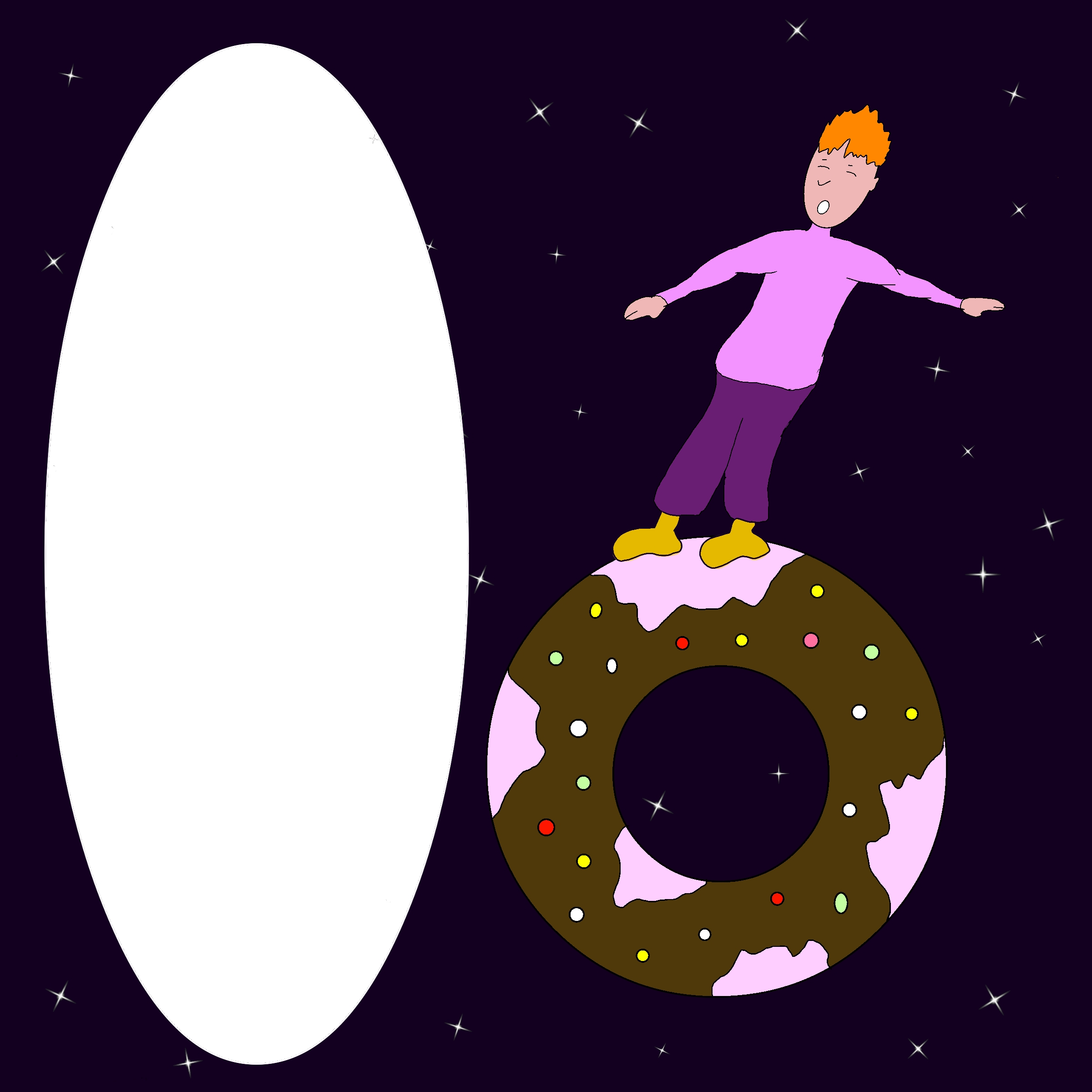 What if Earth Was a Donut (With Sprinkles)?